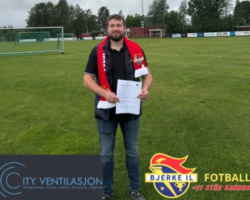 City Ventilasjon ny sponsor i Bjerke IL!​